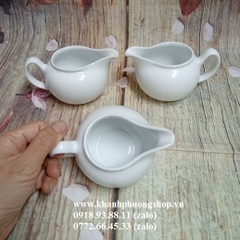 rót sữa nhỏ sứ Minh Long 160ml - rót sốt nhỏ sứ minh long