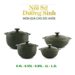 nồi sứ Minh Long 0.5L - nồi sứ Minh Long size nhỏ