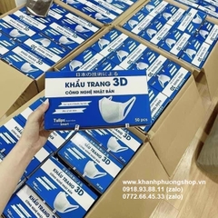 khẩu trang 3D Tulips hộp 50 cái - khẩu trang 3D hộp 50 cái