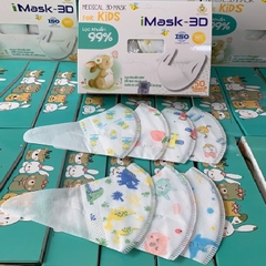 khẩu trang y tế cho bé hộp 50 cái - khẩu trang 3D cho bé hộp 50 cái