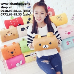 gối ngủ văn phòng - gối ngủ xỏ tay