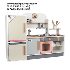 bộ đồ chơi nhà bếp gỗ cho bé - bộ đồ chơi kệ nhà bếp gỗ cho bé
