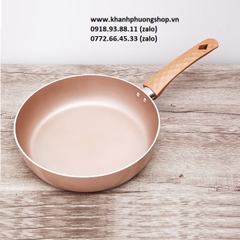 chảo xài bếp từ 24cm lòng sâu - chảo xài bếp từ 24cm sâu lòng