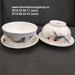 bộ tô dĩa sứ - tô dĩa sứ trắng