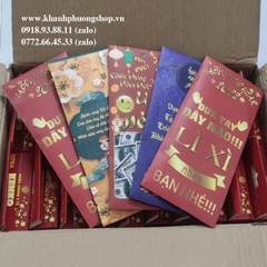 khẩu trang Tết 2022 tặng kèm 5 bao lì xì