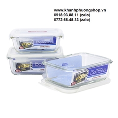 hộp đựng cơm thủy tinh lock&lock - hộp đựng cơm thủy tinh