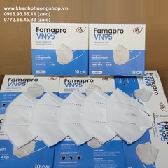 khẩu trang N95 Famapro - khẩu trang N95 không van