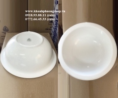 thố súp lớn 22cm sứ Minh Long - thố vành 22cm sứ Minh Long