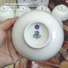 chén lys trắng sứ Minh Long - chén sứ trắng Minh Long
