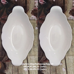 dĩa để trái cây sứ Minh Long - dĩa trưng trái cây sứ Minh Long