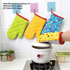 găng tay nhắc bếp - găng tay nhắc nóng