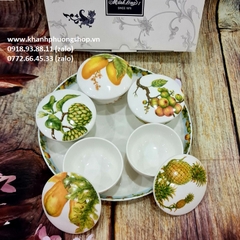 khay đựng bánh mứt Tết - khay đựng bánh mứt sứ Minh Long