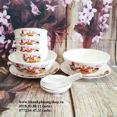 bộ chén tô dĩa sứ - chén tô dĩa sứ