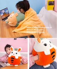 mền gối 3 trong 1 - gối mền 3 trong 1