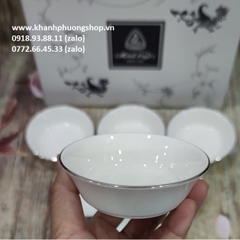 chén đựng nước chấm sứ minh long - chén đựng nước chấm sứ