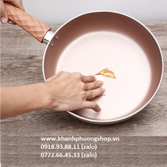 chảo xài bếp từ 24cm lòng sâu - chảo xài bếp từ 24cm sâu lòng