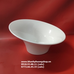 tô loe vành sứ Minh Long 24, 30cm - tô loe vành sứ minh long