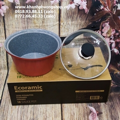 nồi vân đá xài bếp từ Ecoramic Hàn Quốc - nồi vân đá xài bếp từ