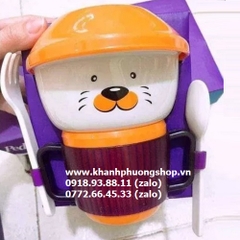 bộ muỗng tô dĩa cho bé ăn dặm - bộ đồ ăn dặm cho bé