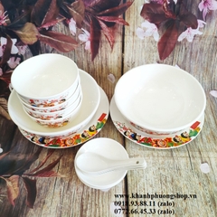 bộ chén tô dĩa sứ - chén tô dĩa sứ