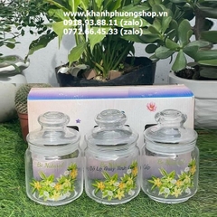hũ thủy tinh đựng gia vị - hủ đựng gia vị thủy tinh
