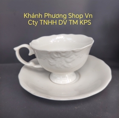 [Không hộp hãng] Bộ ấm trà Đài Cát 1.3L gốm sứ Minh Long