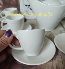 bộ ấm trà Anh Vũ gốm sứ Minh Long - bộ ấm trà sứ Minh Long