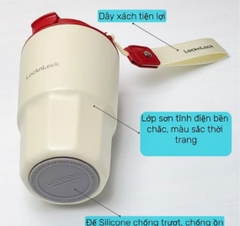 Ly Giữ Nhiệt LocknLock Vacuum Coffee 450ml LHC4340 - Ly Cà Phê Giữ Nhiệt