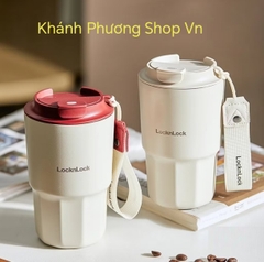 Ly Giữ Nhiệt LocknLock Vacuum Coffee 450ml LHC4340 - Ly Cà Phê Giữ Nhiệt