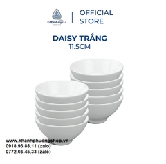 chén cơm sứ trắng Minh Long 11.5cm - chén cơm sứ minh long