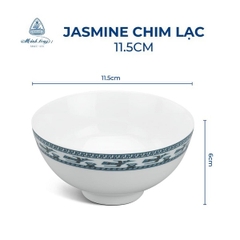 tô chén dĩa sứ Minh Long Jasmine chim lạc - chén tô dĩa sứ Minh Long mẫu Chim Lạc