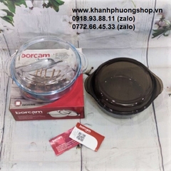 thố thủy tinh có nắp nhập khẩu thổ nhĩ kỳ - nồi thủy tinh có nắp