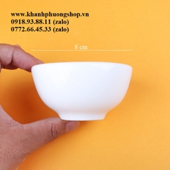 Bộ 4 chén sứ đựng nước chấm - chén sứ đựng nước chấm