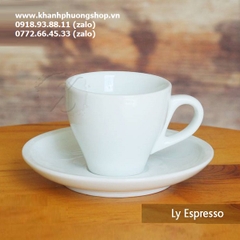 ly uống cafe espresso sứ Minh Long - tách uống cafe espresso sứ minh long