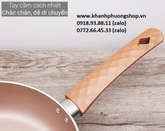 chảo xài bếp từ 24cm lòng sâu - chảo xài bếp từ 24cm sâu lòng
