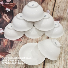 chén sứ Minh Long mẫu đơn trắng - chén sứ Minh Long