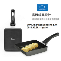 chảo chiên trứng cuộn lock&lock - chảo vuông chiên trứng lock&lock