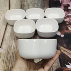 chén vuông sứ Minh Long - chén sứ vuông minh long
