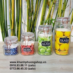 hũ thủy tinh đựng gia vị lock&lock - hủ thủy tinh đựng gia vị lock&lock