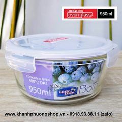 hộp thủy tinh lock&lock 950ml