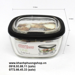 hộp đựng cơm thủy tinh lock&lock - hộp cơm thủy tinh lock&lock
