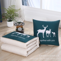 mền gối 2 trong 1 - mền gối 2 trong 1 vải cotton