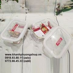 hộp thủy tinh lock&lock 2 ngăn - hộp thủy tinh lock&lock