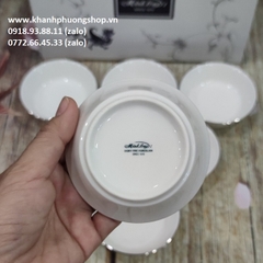 chén đựng nước chấm sứ minh long - chén nước chấm sứ Minh Long