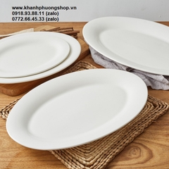 dĩa hột xoài sứ trắng - dĩa hột xoài