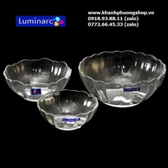 tô thủy tinh Luminarc 20cm - tô trôn thủy tinh Luminarc loại lớn 20cm