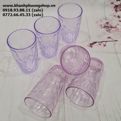 bộ 3 ly thủy tinh màu cao cấp - bộ 3 ly thủy tinh màu