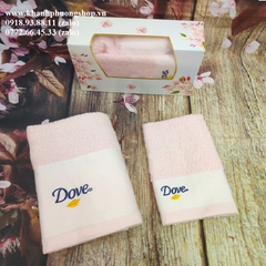 bộ 2 khăn tắm và khăn lau mặt