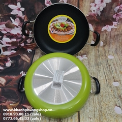 chảo chiên chống dính 28cm - chảo chống dính 2 quai 28cm