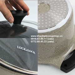 chảo stone lock&lock lòng sâu 28cm - chảo stone lock&lock